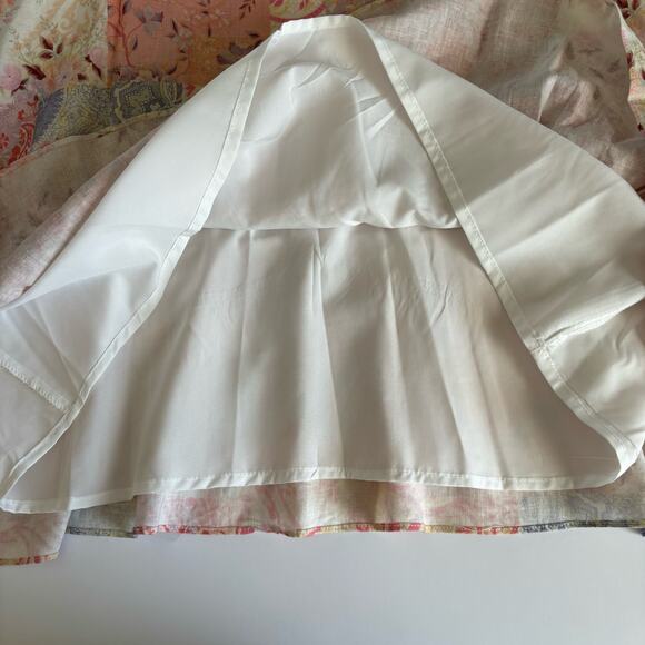 Maisie Nordstrom Pink Boho Floral Patchwork Print Tank Top Size Medium NWT - Picture 6 of 9